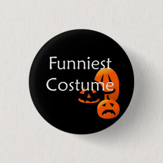 Chapa Redonda De 2,5 Cm Concurso de disfraces divertidos Halloween Jack-o-