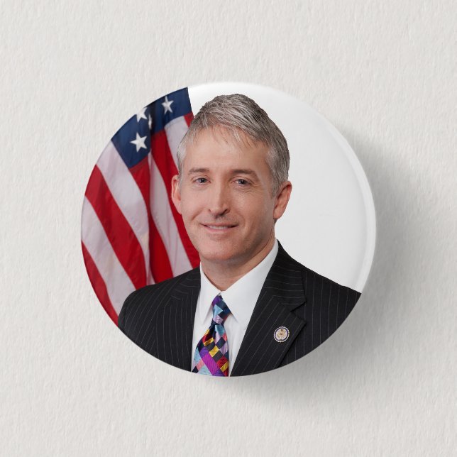 Chapa Redonda De 2,5 Cm Congresista Trey Gowdy (Anverso)