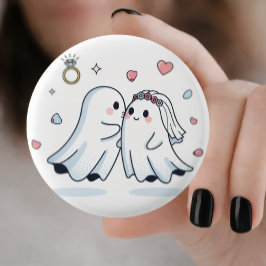 Chapa Redonda De 2,5 Cm Conjunto de botones de propuesta de matrimonio con