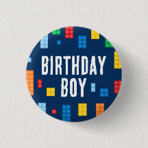 Construcción de bloques de cumpleaños