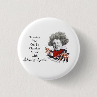 Chapa Redonda De 2,5 Cm Convirtiéndote En Música Clásica