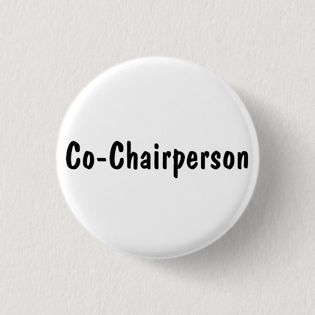 Chapa Redonda De 2,5 Cm Copresidente (Anverso)