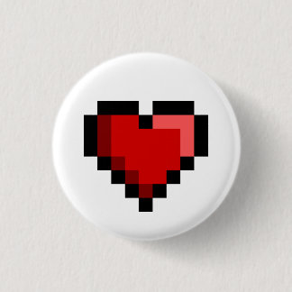 Chapa Redonda De 2,5 Cm Corazón de amor