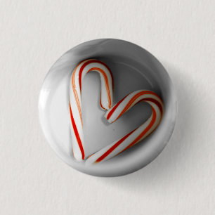 Chapa Redonda De 2,5 Cm Corazón del caramelo