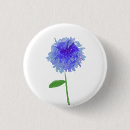 Chapa Redonda De 2,5 Cm Cornflower