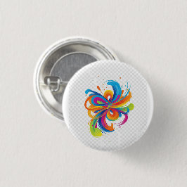 Chapa Redonda De 2,5 Cm crea tu mentalidad positiva futura