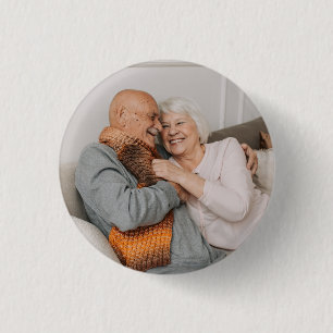 Chapa Redonda De 2,5 Cm Crea tu propia foto personalizada