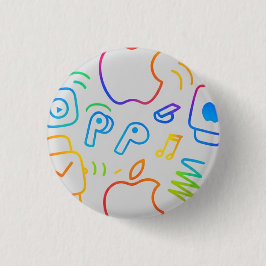 Chapa Redonda De 2,5 Cm Crea tu propia tendencia personalizada simple