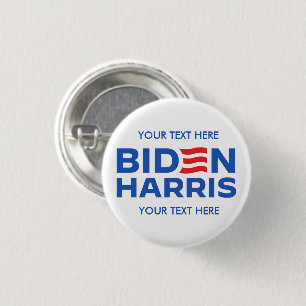 Chapa Redonda De 2,5 Cm Crea tu propio Biden Harris 2024
