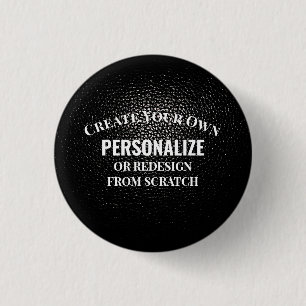 Chapa Redonda De 2,5 Cm Crear el propio - Diseñar el propio Personalizado