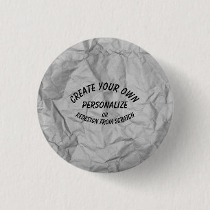 Chapa Redonda De 2,5 Cm Crear su propio diseño personalizado
