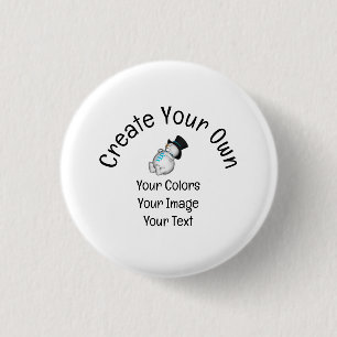 Chapa Redonda De 2,5 Cm Crear su propio Personalizado