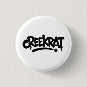 Chapa Redonda De 2,5 Cm CreekRat® CreekRat Co. Topanga - Malibu - CA