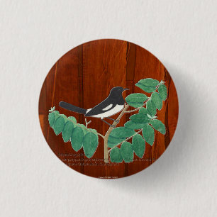 Chapa Redonda De 2,5 Cm Cristal Oriental-Robin