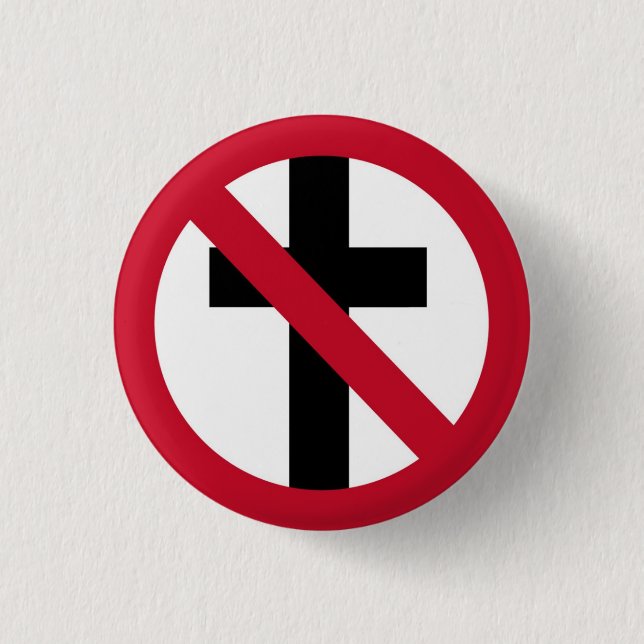 Chapa Redonda De 2,5 Cm CrossBuster (Anverso)