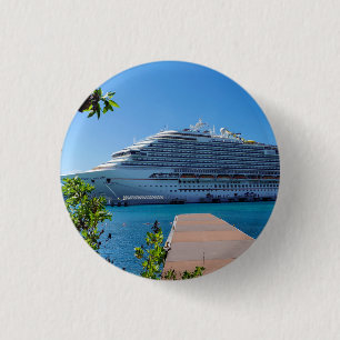 Chapa Redonda De 2,5 Cm crucero Caribbean Dream