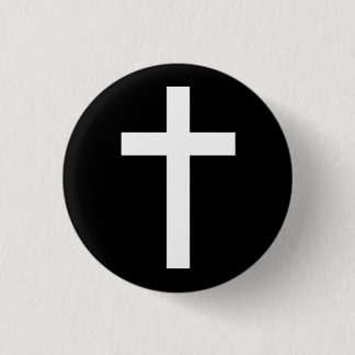 CHAPA REDONDA DE 2,5 CM "CRUZ CRISTIANA "