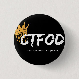 Chapa Redonda De 2,5 Cm CTFOD_One Step at a Time