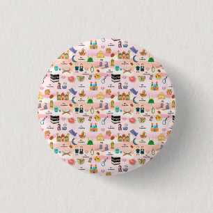 Chapa Redonda De 2,5 Cm Cuaderno Islámico para Niños – Eid y Ramadan Color