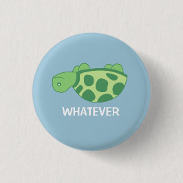 Chapa Redonda De 2,5 Cm Cualquier tortuga