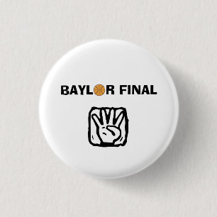 Chapa Redonda De 2,5 Cm Cuatro finales de Baylor
