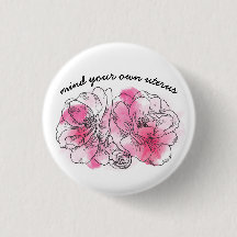 cuidado con tu propio útero (flores rosas)