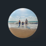 Chapa Redonda De 2,5 Cm Custom Double Sided Personalized<br><div class="desc">Custom Double Sided Personalized button</div>