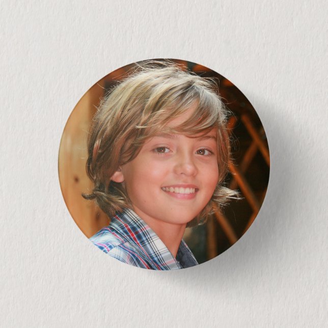 CHAPA REDONDA DE 2,5 CM CUSTOM PHOTO BUTTON (Anverso)