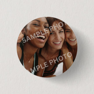 Chapa Redonda De 2,5 Cm Customizable Photo 