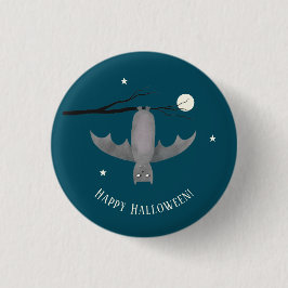 Chapa Redonda De 2,5 Cm Cute Vampire Bat Halloween