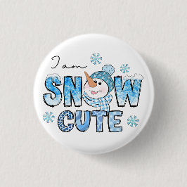 Chapa Redonda De 2,5 Cm Cuto de nieve