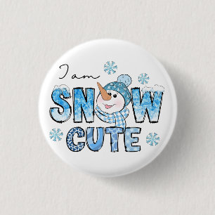Chapa Redonda De 2,5 Cm Cuto de nieve