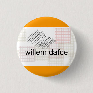 Chapa Redonda De 2,5 Cm dafoe de Willem