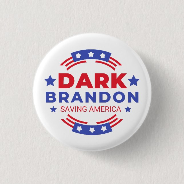 Chapa Redonda De 2,5 Cm Dark Brandon (Anverso)