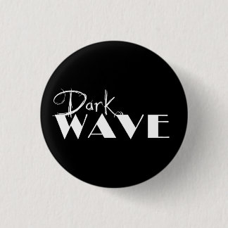Chapa Redonda De 2,5 Cm Dark Wave Button
