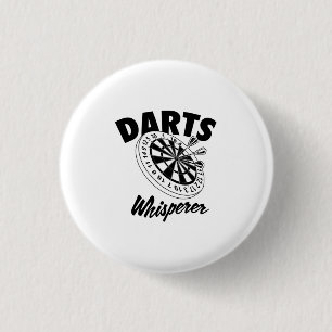 Chapa Redonda De 2,5 Cm Darts Whisperer