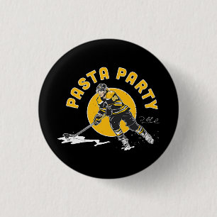 Chapa Redonda De 2,5 Cm David Pastrnak