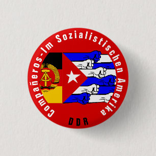CHAPA REDONDA DE 2,5 CM DDR-KUBA