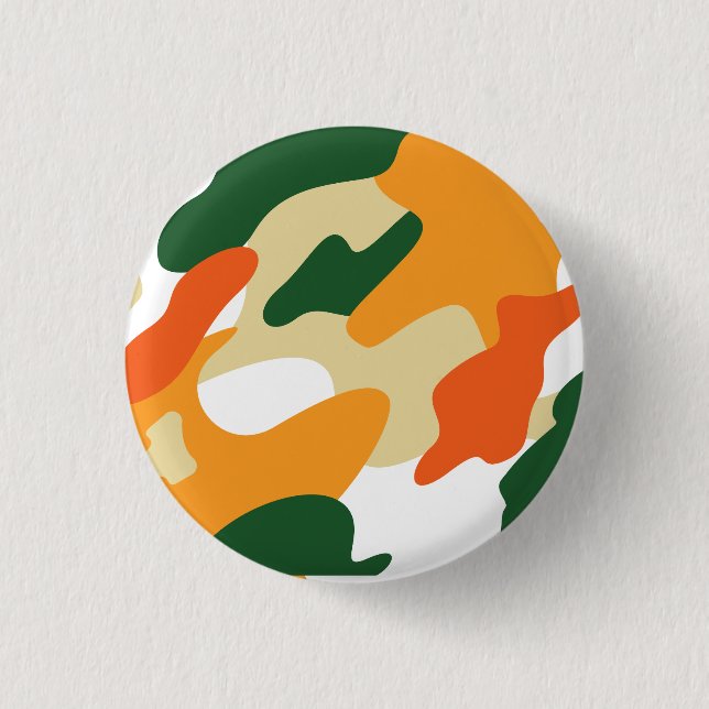 Chapa Redonda De 2,5 Cm de camuflaje (Anverso)