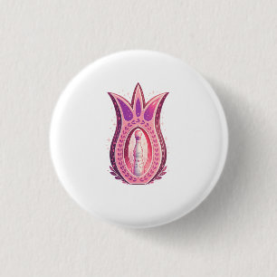 Chapa Redonda De 2,5 Cm Decorative