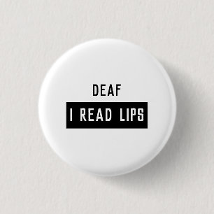 Chapa Redonda De 2,5 Cm Dedo I LEE LIPS