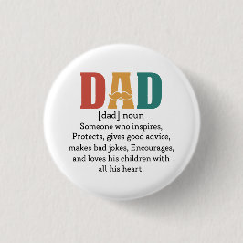 Chapa Redonda De 2,5 Cm Definición de padre