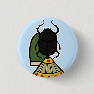 Chapa Redonda De 2,5 Cm Deidad:: Khepri