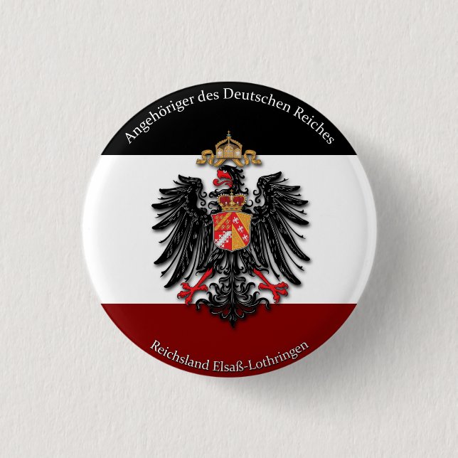 Chapa Redonda De 2,5 Cm DES Deutschen Reiches de Angehöriger (Anverso)