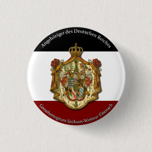 Chapa Redonda De 2,5 Cm DES Deutschen Reiches de Angehöriger