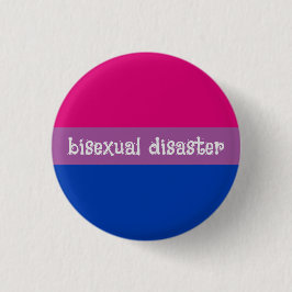 Chapa Redonda De 2,5 Cm desastre bisexual