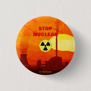 Chapa Redonda De 2,5 Cm Detener la energía nuclear