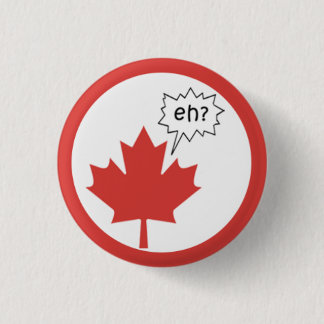 Chapa Redonda De 2,5 Cm ¿Día de Canadá - EH?