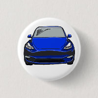 Dibujo de auto SUV de vehículo eléctrico azul