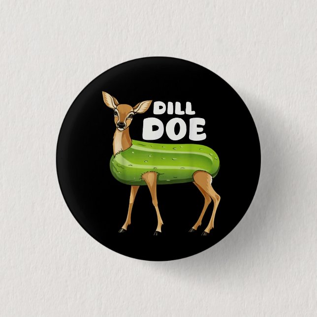 Chapa Redonda De 2,5 Cm dill doe (Anverso)